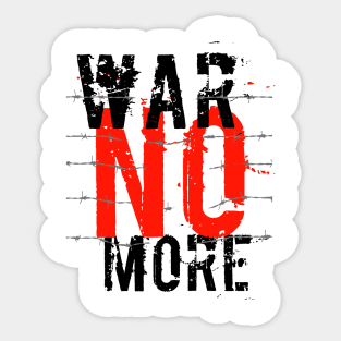 War no more ! #2 Sticker